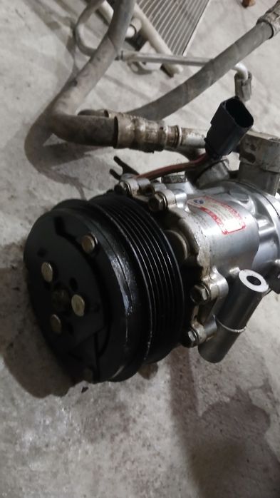 Компрессор радиатор трубки кондиционер шкода рапид