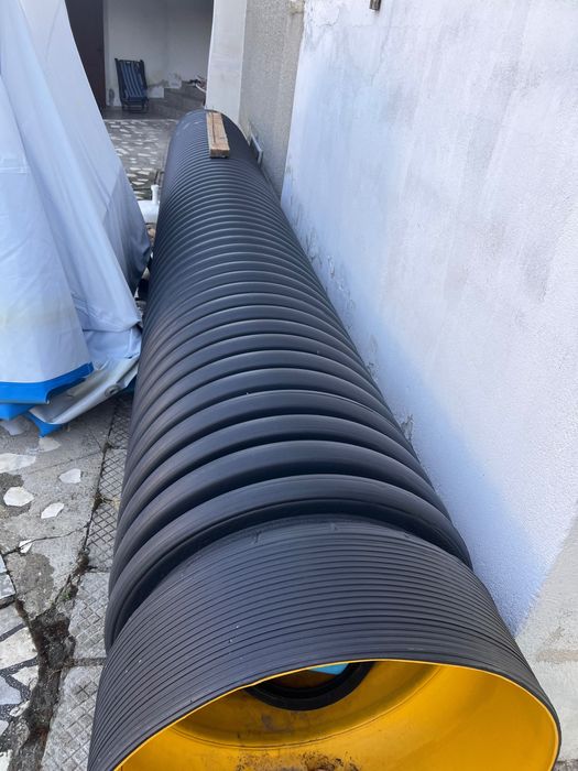 Гофрирана pvc тръба ф 800