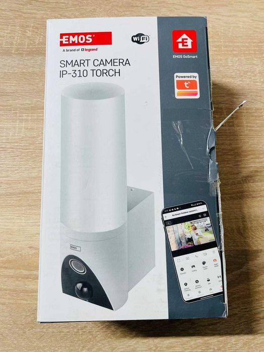 Cameră de supraveghere inteligentă EMOS GoSmart, rotativă, WiFi