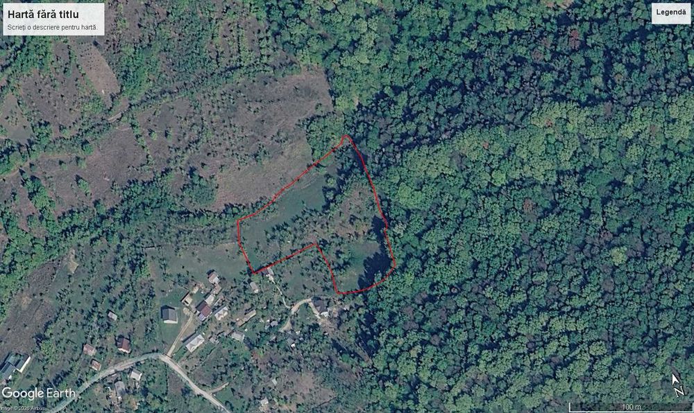 Teren 11.454 mp lângă pădure – Șoimari, Prahova – 4.709 mp intravilan + 6.745 mp extravilan