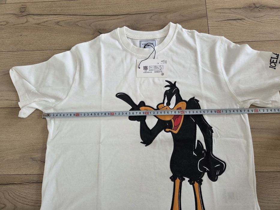 Tricou alb Iceladon
