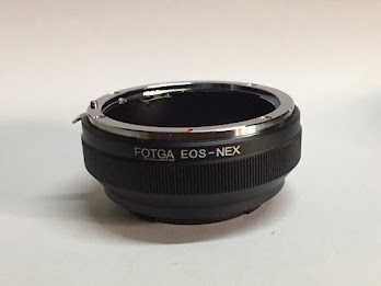 Адаптер для объектива FOTGA для Canon EOS-EF на фотоаппарат  Sony