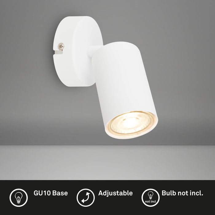 Spot reglabil BRILONER pentru perete sau tavan, Soclu GU10