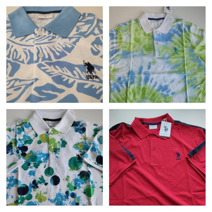 РАЗПРОДАЖБА U.S. Polo Assn.Оригинални мъжки тениски над 40 модела