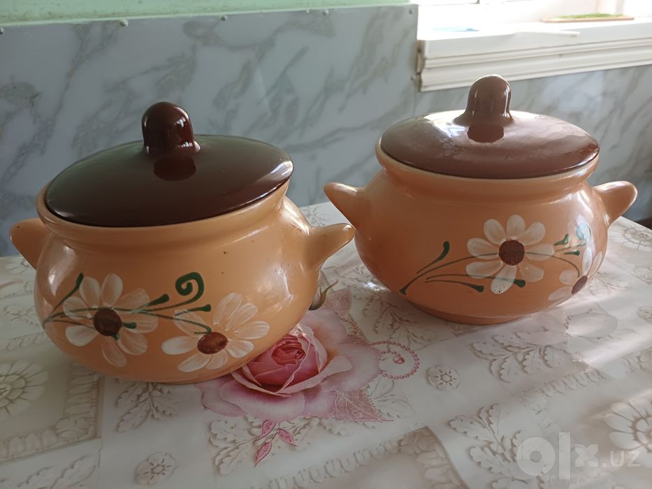 Глинянные горшочки для запекания в духовки