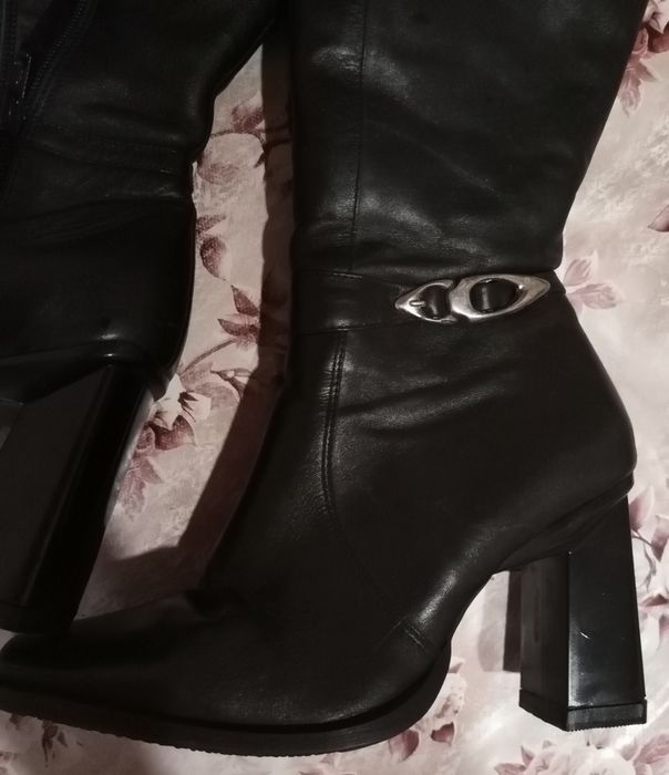 Красиви Дамски Ботуши Чизми 39