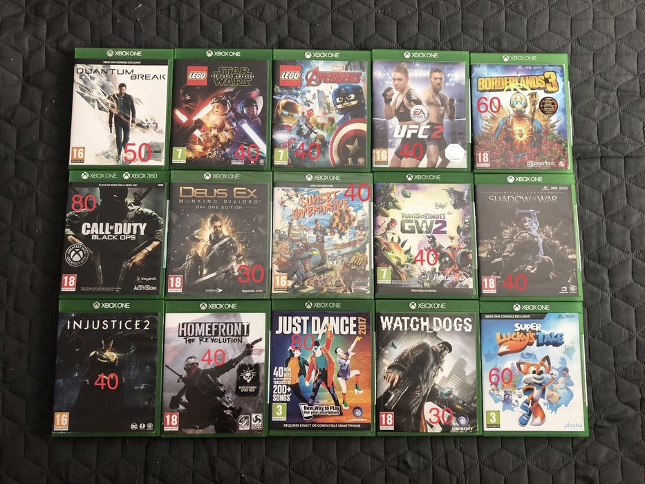 Colectie jocuri xbox one