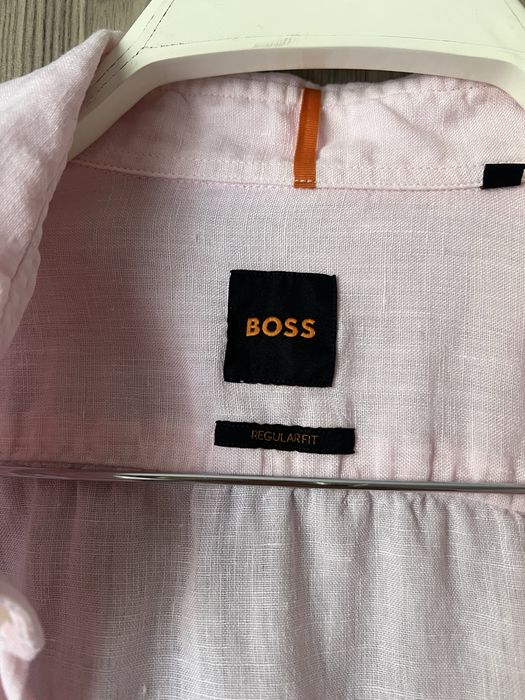 Риза Boss 100% лен