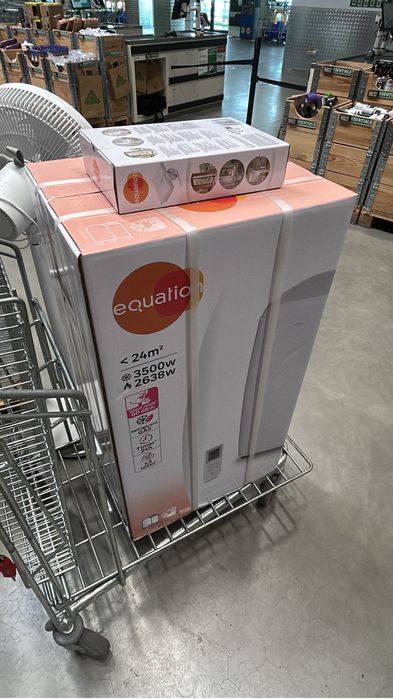 Vand Aer conditionat portabil Equation Cool&Heat 12K, 12000 BTU, clasa energetica A