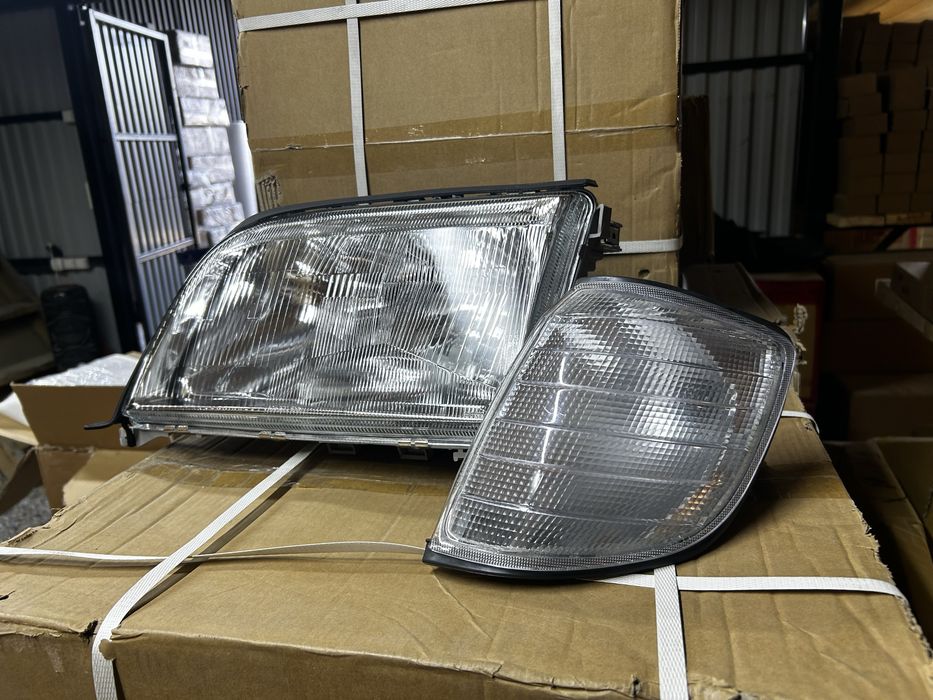 Мерседес w140 фара Кабан