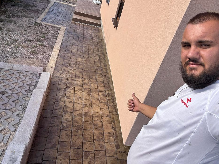 Бетонирай старите пътеки и вдъхни нов живот на своя двор