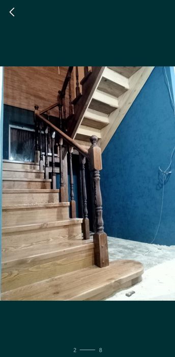 Изготовление и установка лестниц.