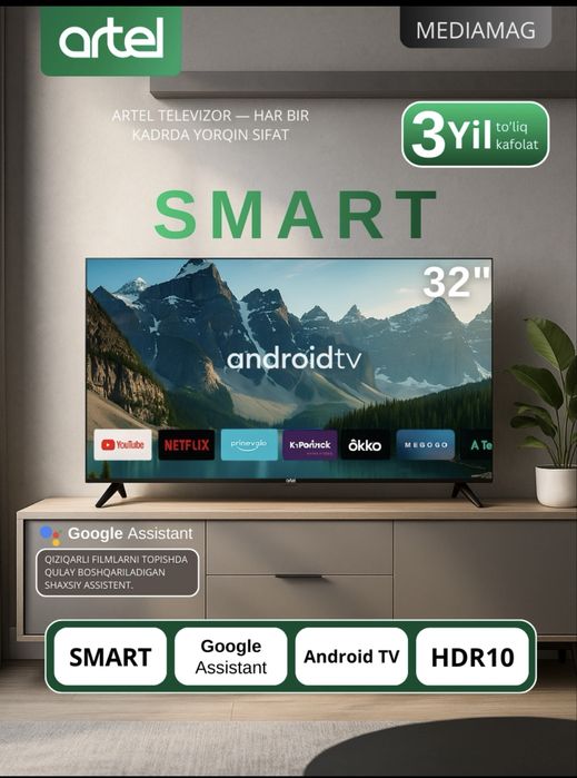 Artel smart telvizor yengi
