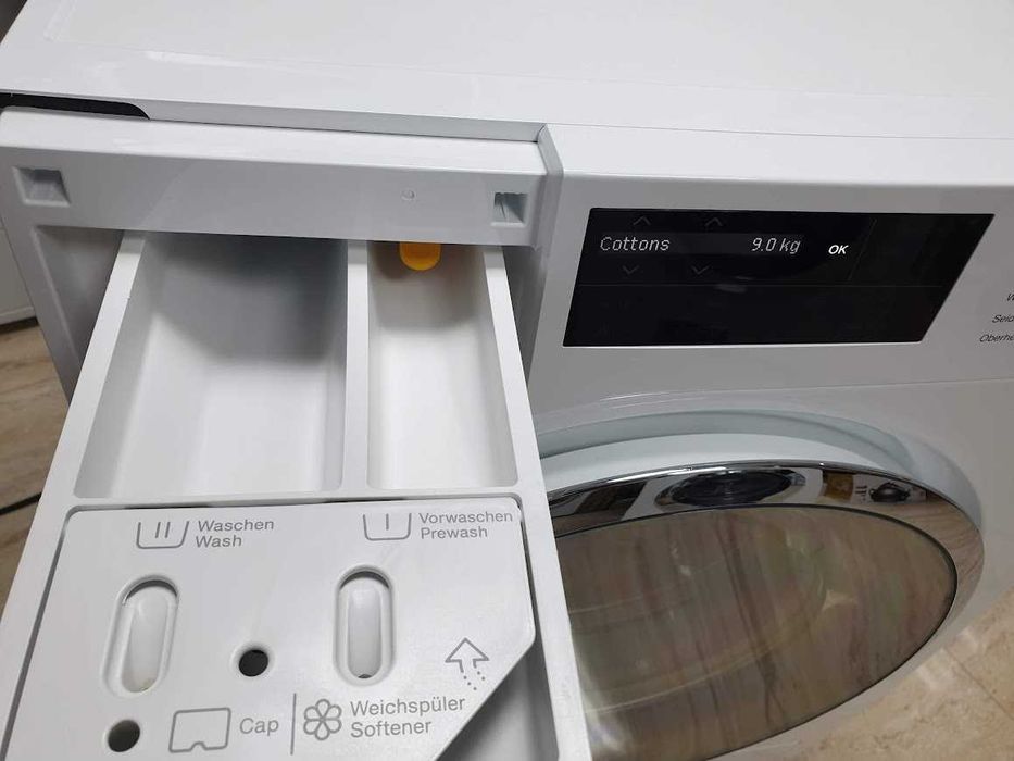 Miele 9кг 1600rpm Wi-Fi TwinDos Пералня Миеле 12м Гаранция