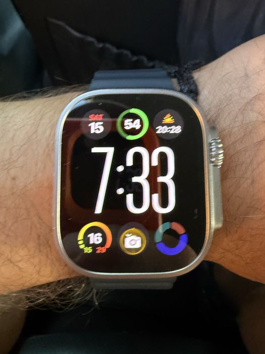 Apple Watch Ultra 2 49 mm Titanium blue alpine