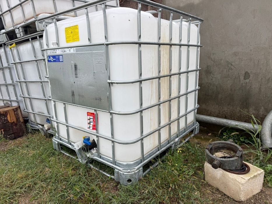 Bazine 1000 Litri Depozitare Apa ,Cereale,  Fose,IBC bidoane