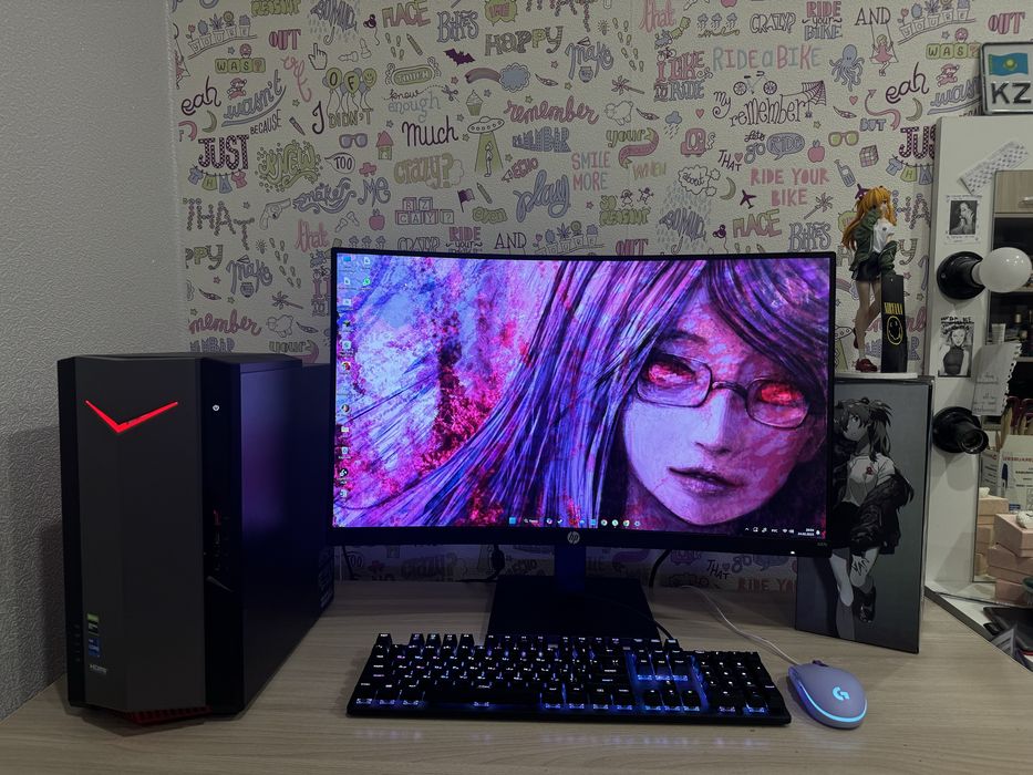 игровой компьютер, полный сет