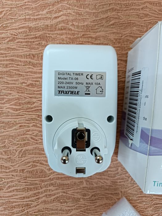 Умная розетка с таймером на 16 програм