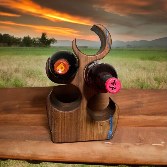 Дървени поставки за вино