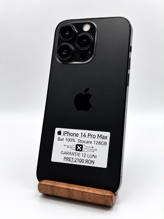 iPhone 14 Pro Max Purple 128 GB /Garantie 24 luni/Rate/ Avans 0