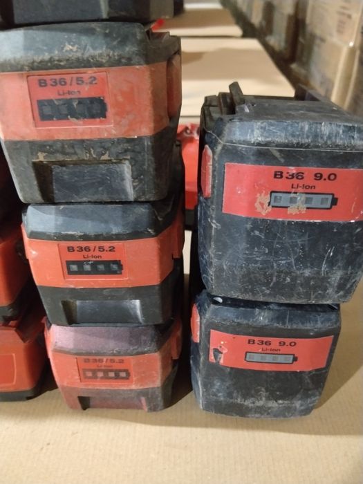 Hilti зарядни и батерии