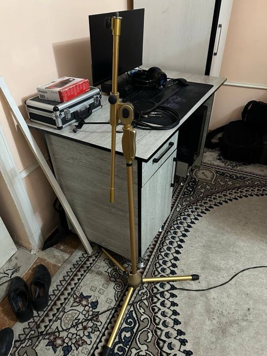 Studiya mikrafoni va zvuk karta