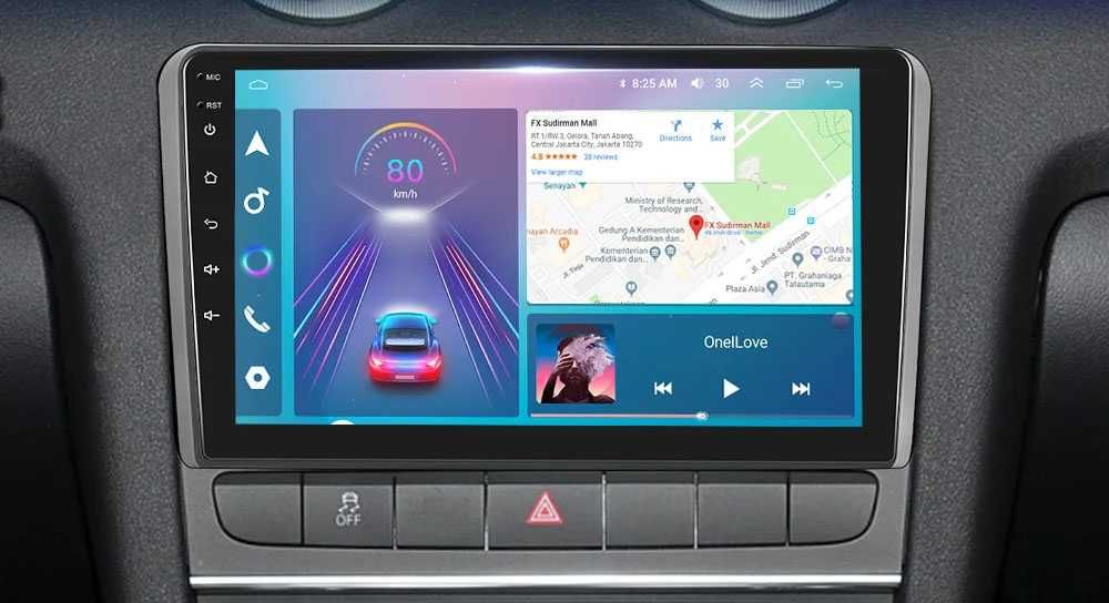 Navigatie auto Android Audi A4 B6 / B7 / Seat Exeo / Audi A3 4GB RAM