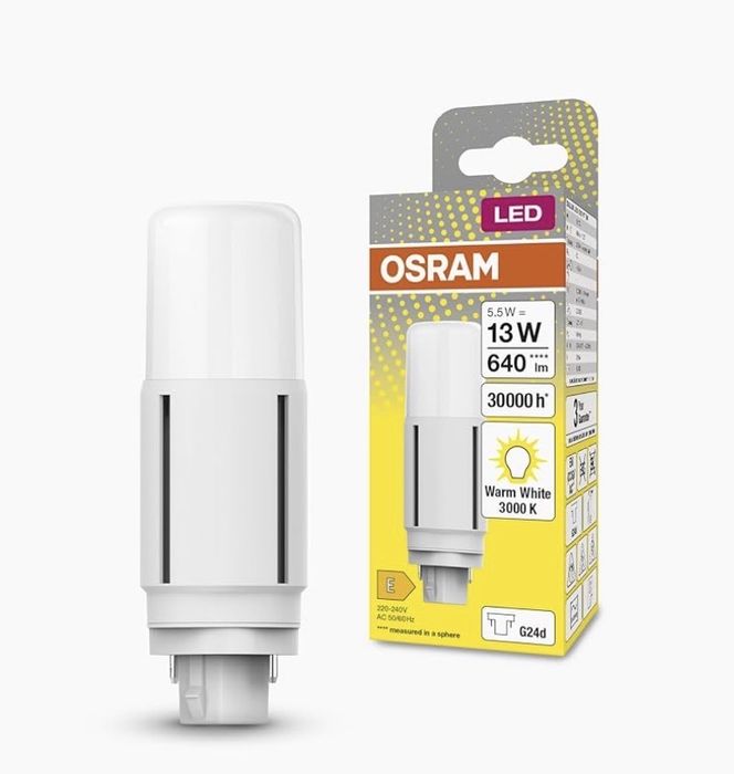 Osram Dulux Bec LED D13 VT EM, G24D, 5,5 W
