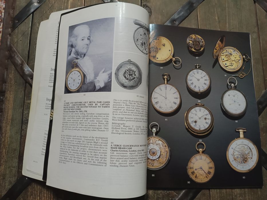 Часы Sothebys каталог 1993