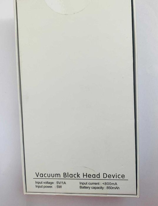 Aparat facial nou sigilat pentru puncte negre si imperfectiuni