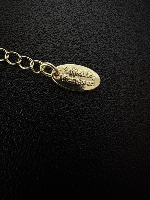 Colier Vivienne Westwood Gold Pin Pearl