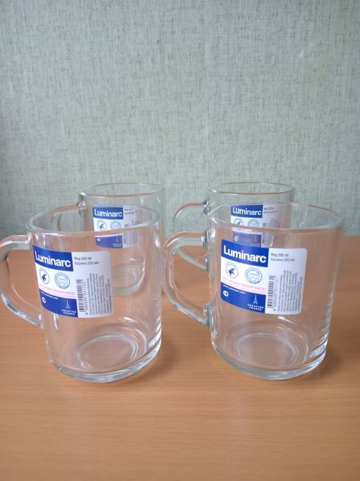 Посуда-Кружки стеклянные.