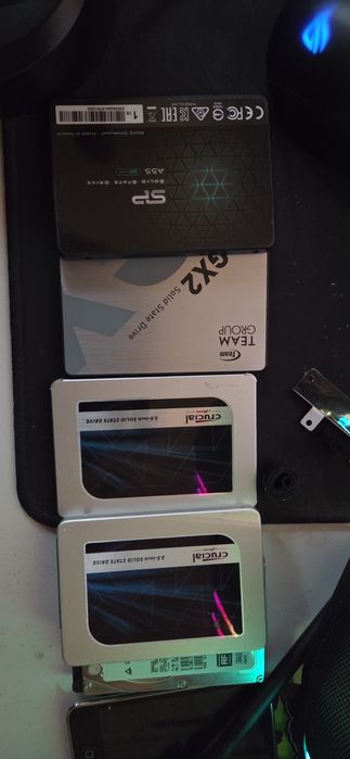 Ssd 1tb/512gb /crucial/samsung