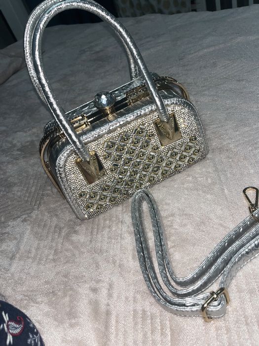 сумка женская блестящая