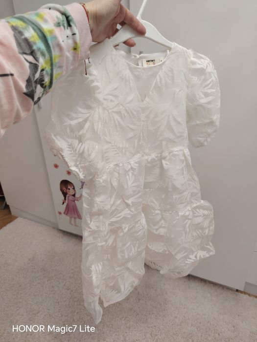 Rochita ocazie kotton 7-8 ani