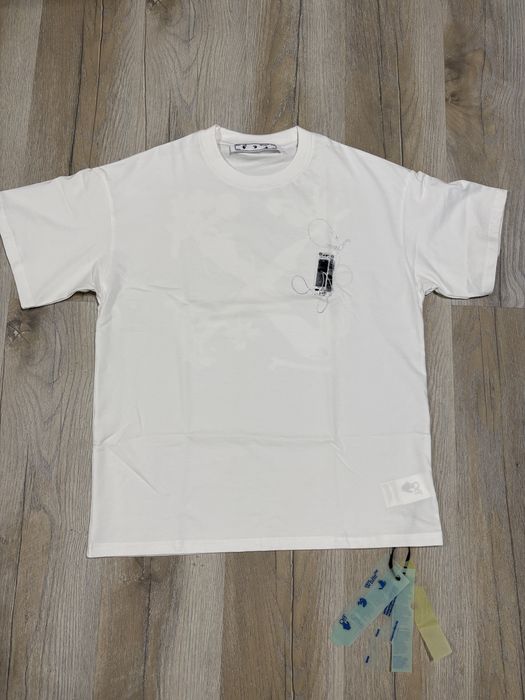 Tricou Off White Stencil Arrows