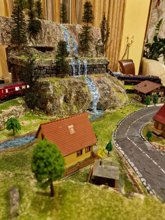 Diorama scara HO pret de sarbatori