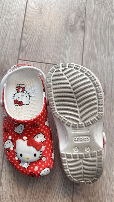 Crocs Hello Kitty Collection, оригинал, размер J3 (24 см)