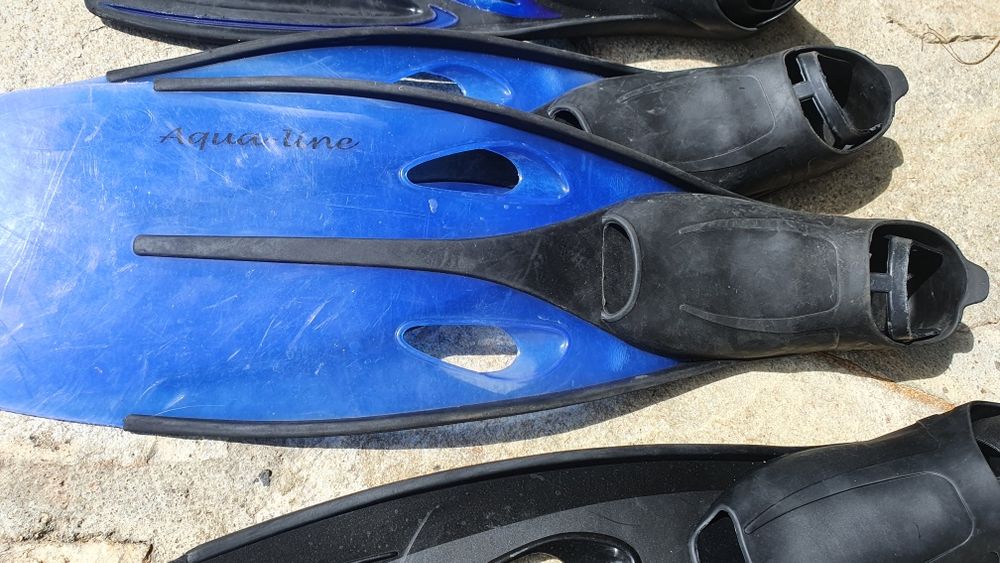 Детски плавници, комплект + подарък.