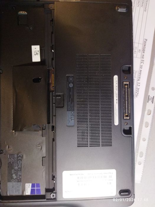 Dell Latitude E7240 на части