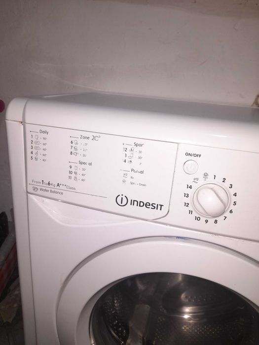 masina de spalat indesit 6kg pentru piese