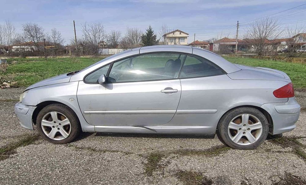 Peugeot 307 CC, кабриолет, 2.0i,RFN, бензин 136кс. 2004г./ На части.