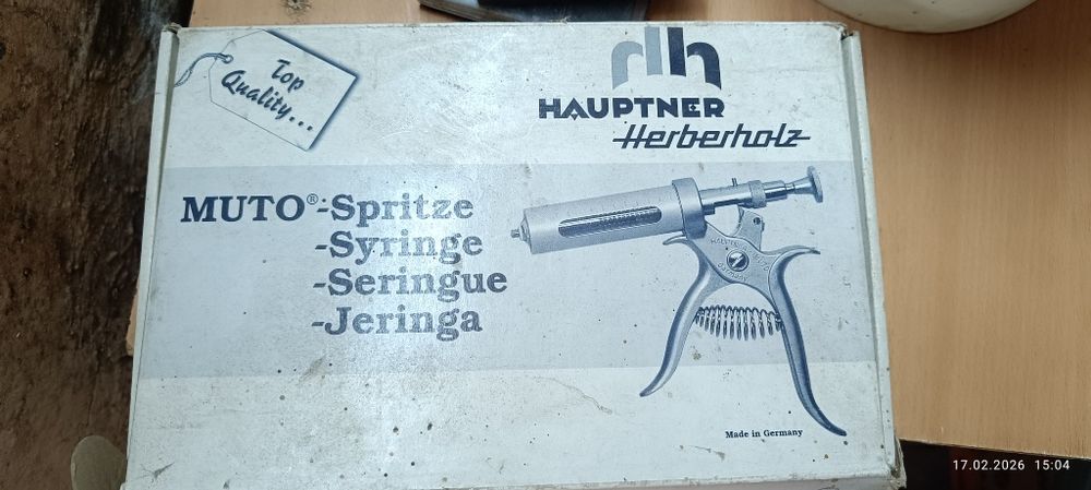 Seringa pentru uz veterinar