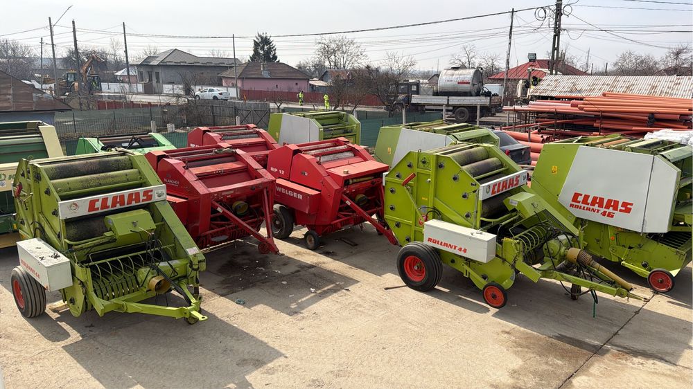 Presa baloti rotunzi/balotiera claas,welger balot 120/120