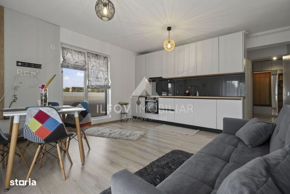 2 camere Tunari, complet mobilat, loc parcare, langa Cosmopolis — fotografia 3