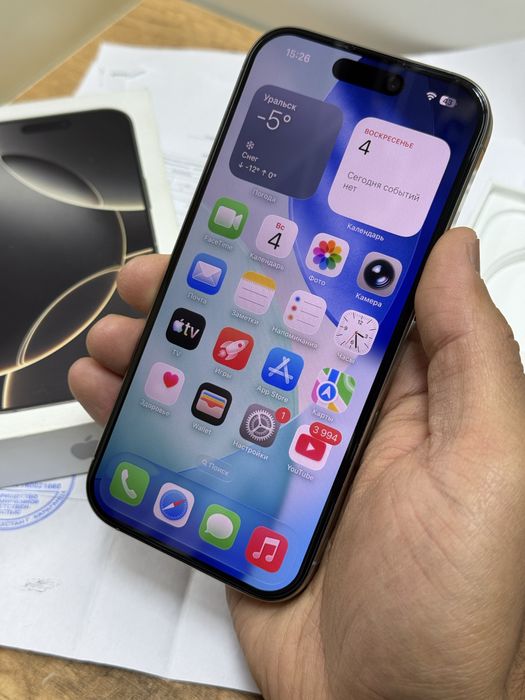  iPhone 16pro 5G 256gb LL/A natural titanium