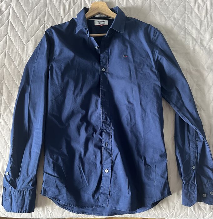Tommy Hilfiger Shirt, Navy, size S