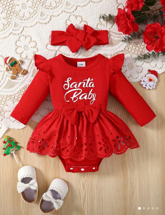 Бебешко боди с лента