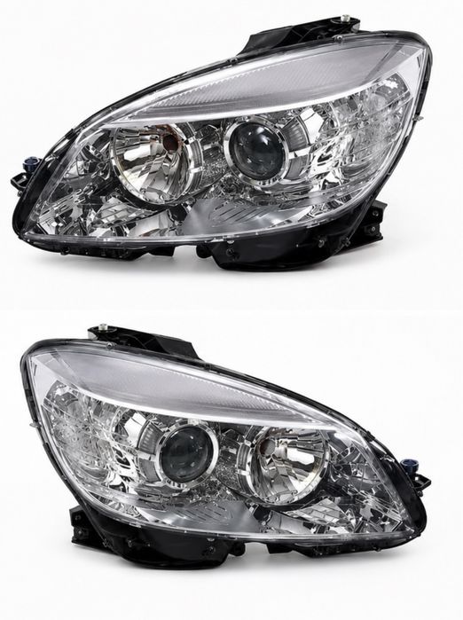 Фарове за Mercedes W204 2007-2011 / Ляв / Десен | Чисто Нови | Промо Комплект