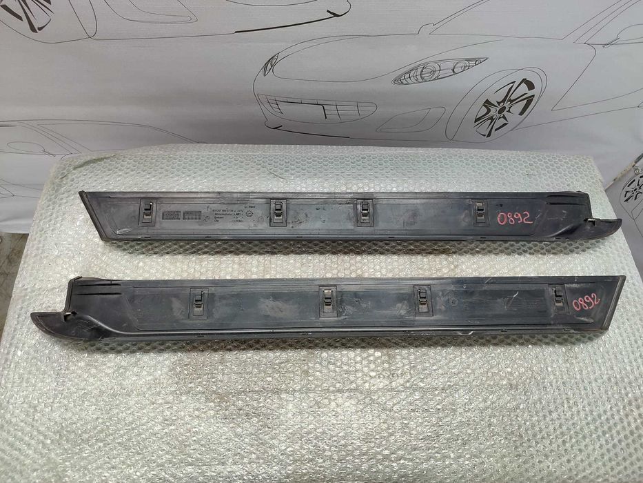 Ornamente Praguri Interioare Set Stanga + Dreapta Mercedes-Benz E-Class Coupe (C207) 2009–2016 / Cod OEM A2076800135 A2076800235 (4D2)